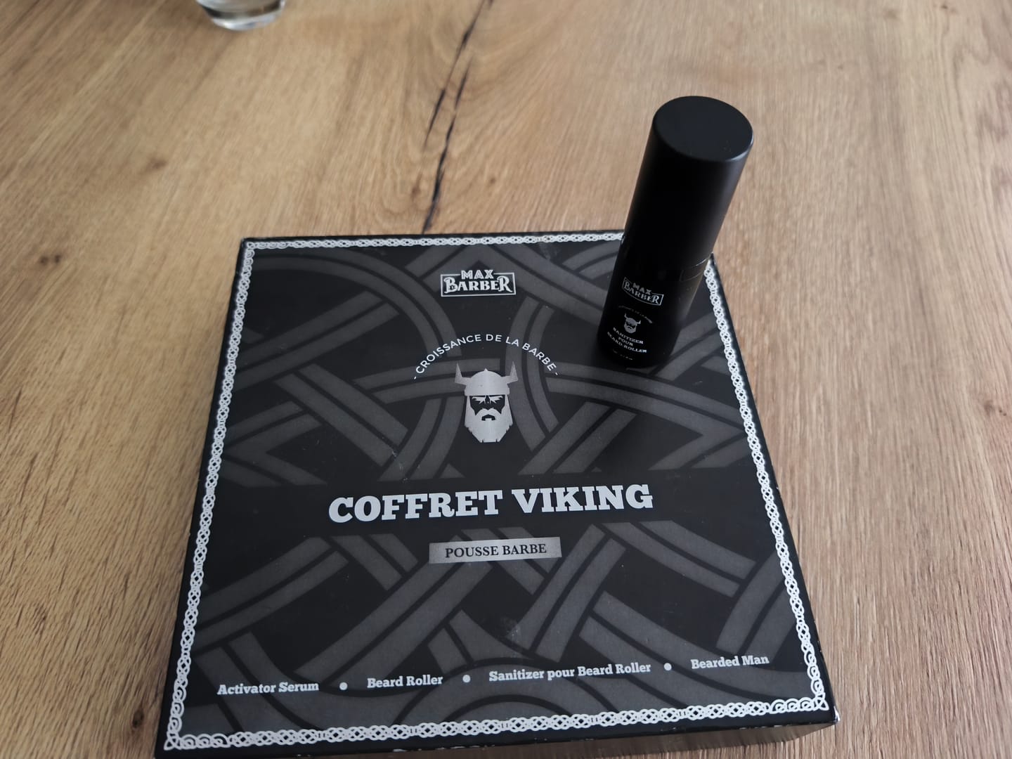Customer photo review of Sanitizer | Désinfectant pour Beard-Roller
