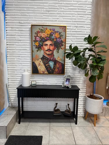 Customer photo review of Victorian Gentleman Print