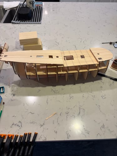 Customer photo review of Maqueta Barco Endeavour