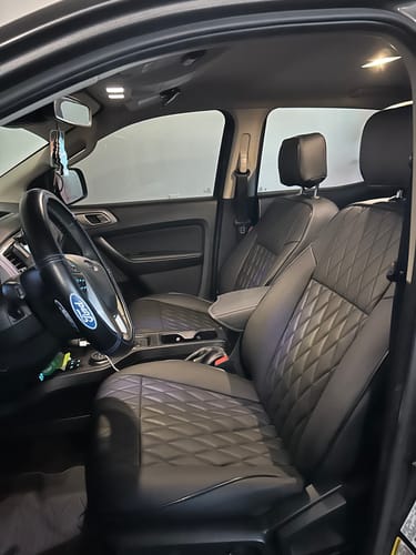 Customer photo review of Premium Custom-Fit Seat Covers
