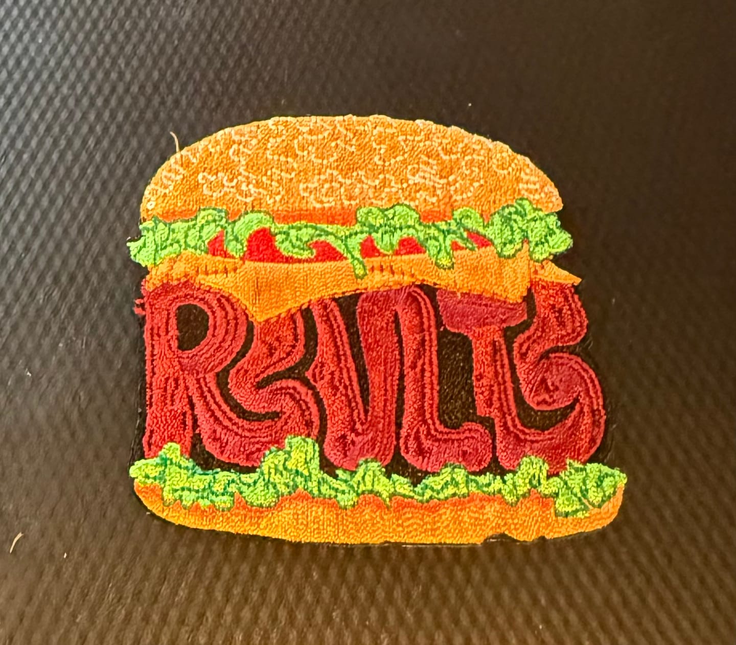 Customer photo review of "RSVLTS Quarter Pounder" – Patch