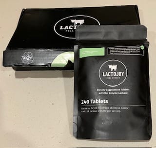 Customer photo review of LactoJoy Lactase Pills - 14.500 FCC - 240 pcs refill bag