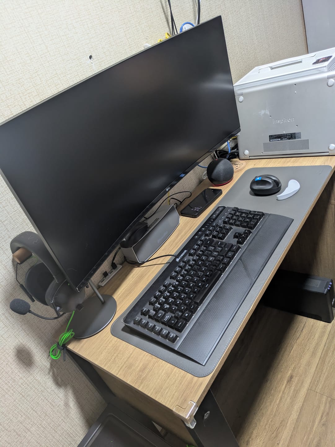 Customer photo review of Mousepad de Cuero PU con Reverso de Corcho 80x30cm