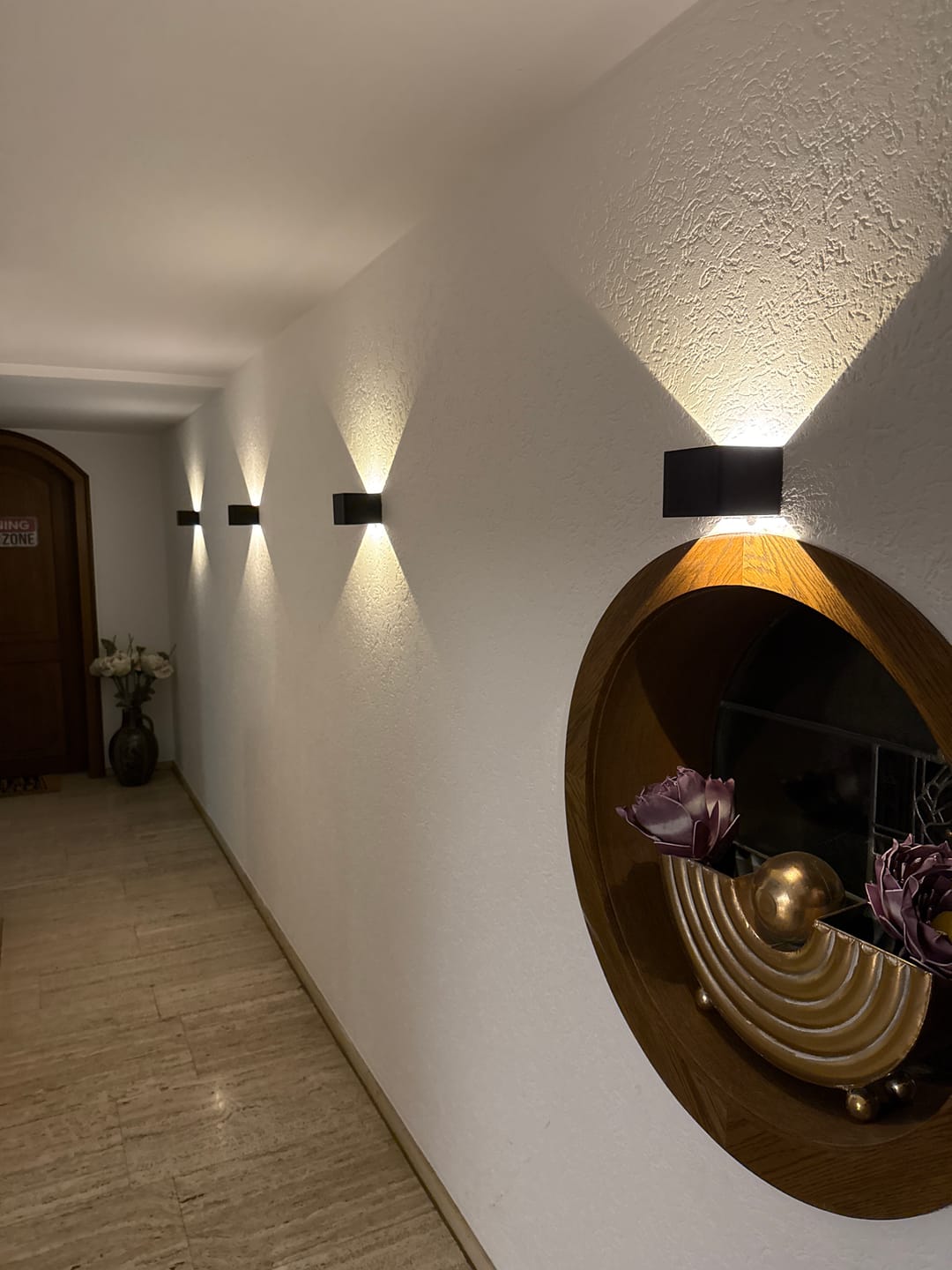 Customer photo review of CUBE Wall lamp | Rechargeable