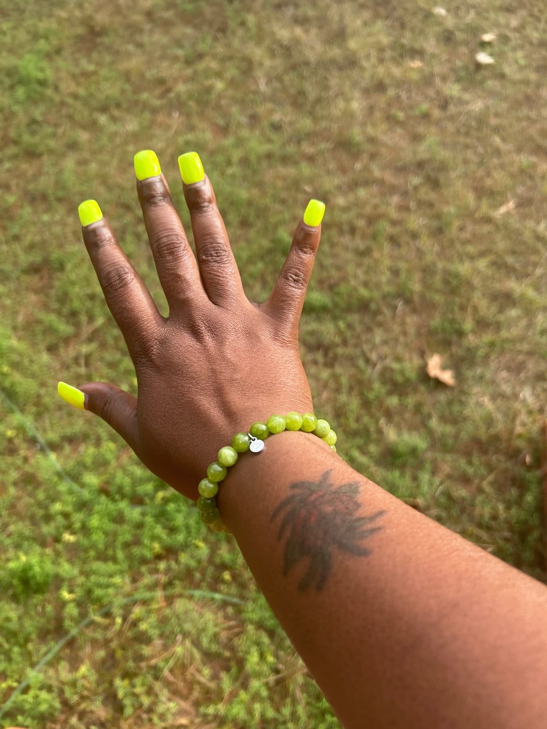 Customer photo review of Peridot Bracelet