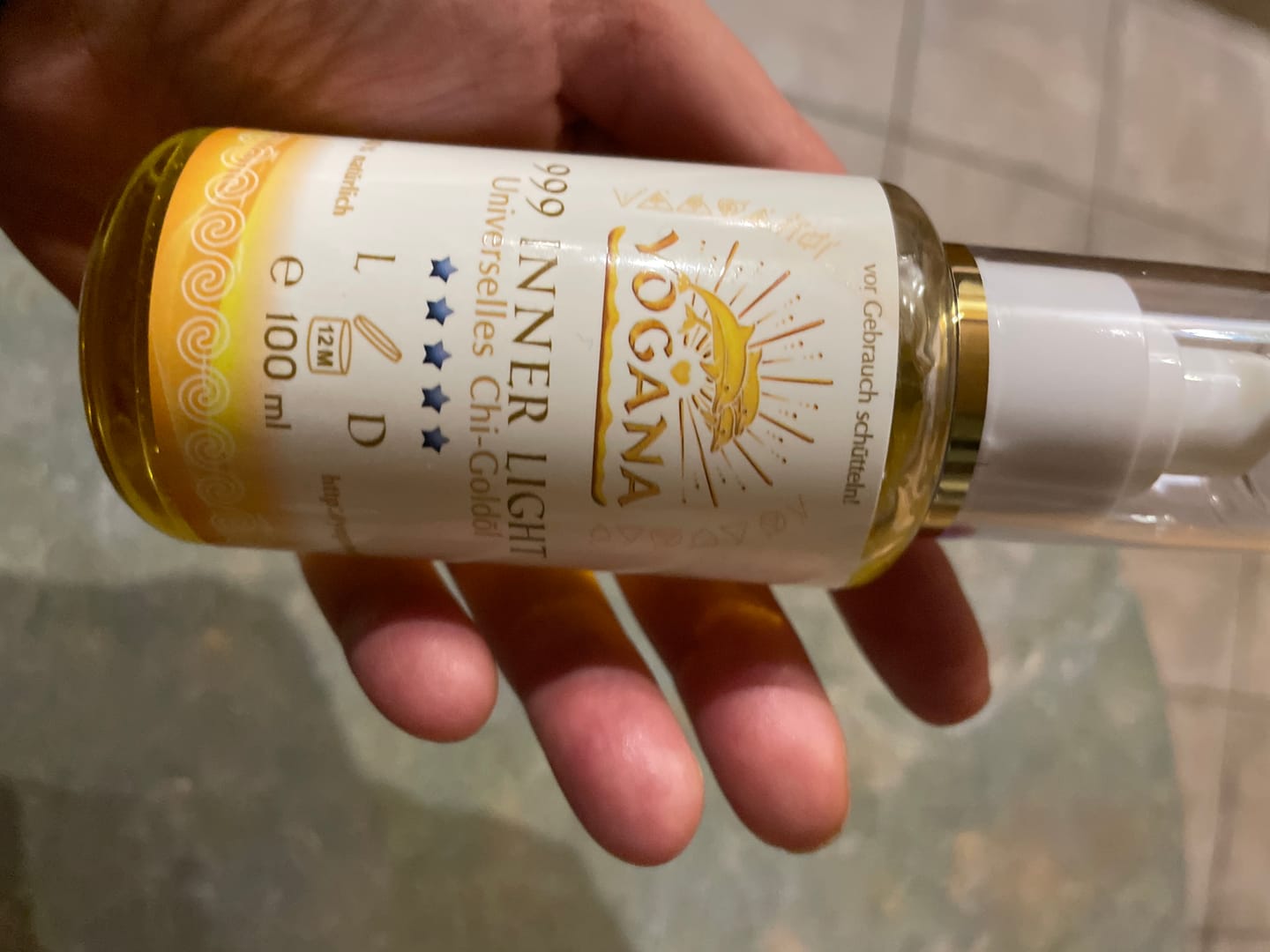 Customer photo review of 999 Inner Light LD Lunge Dickdarm Goldöl