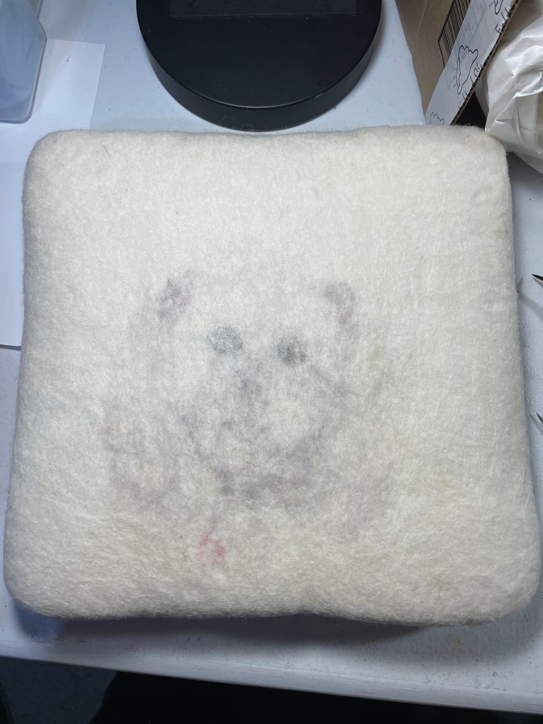 Customer photo review of Wool Mat