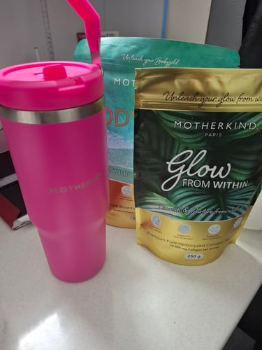 Customer photo review of BodyGOLD Collagen Peptides - 375g + FREE GIFT