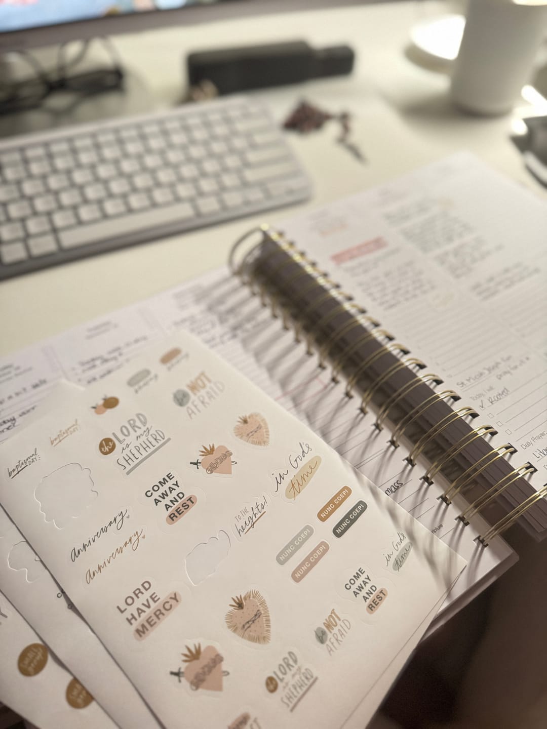 Customer photo review of 2026 Calendar Year Catholic Liturgical Planner // Big Layout