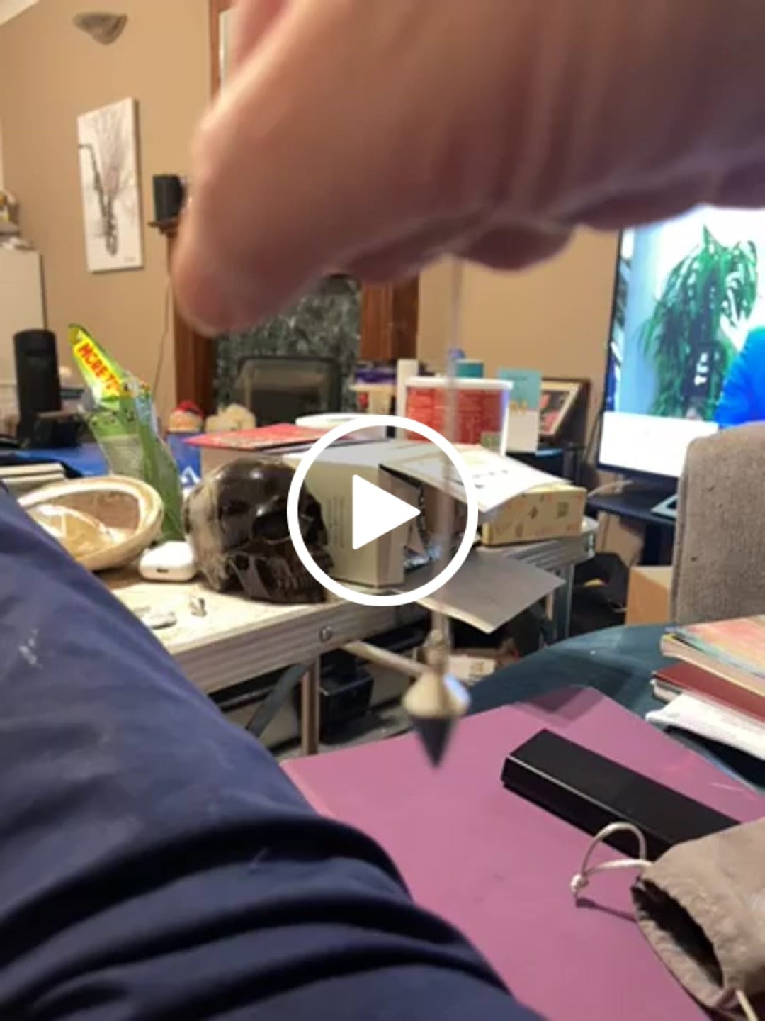Customer video review of Sterling Silver Pendulum