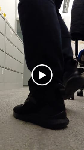 Customer video review of ELEVATESHOES BLACK ALPHA