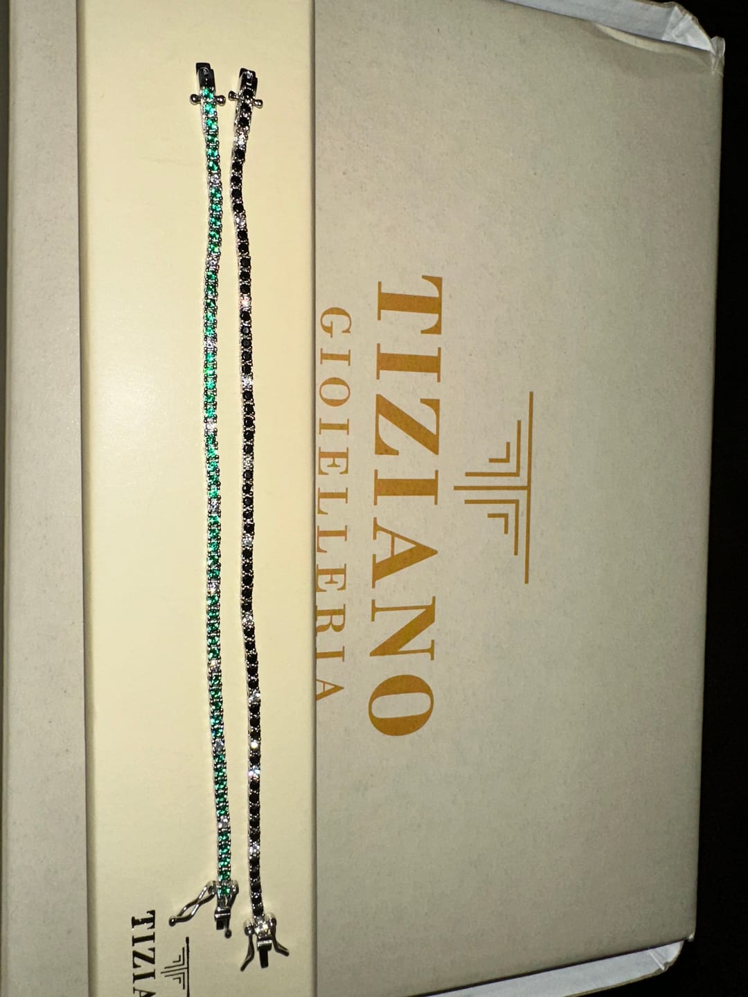 Customer photo review of Bracciale Unisex Tennis in Argento 925 TIZ AGTEN