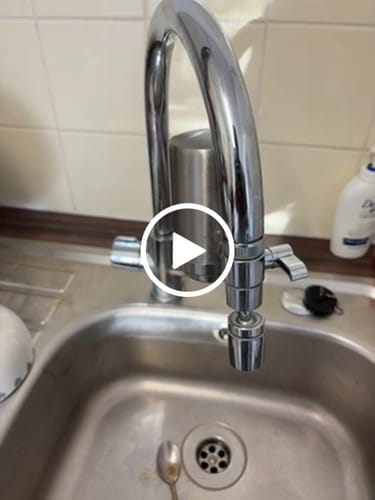 Customer video review of FlowPure® Stainless Steel Tap Filter