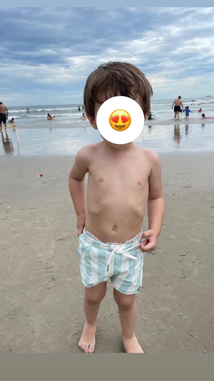 Customer photo review of Sunga Infantil Estampado UV50+ | Listras Fresh