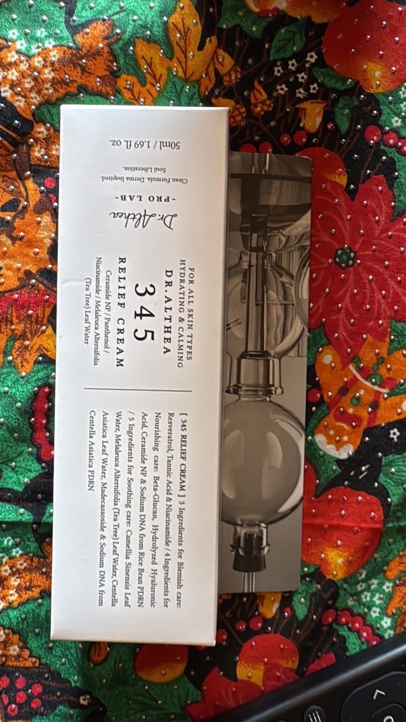 Customer photo review of 345 Relief Cream