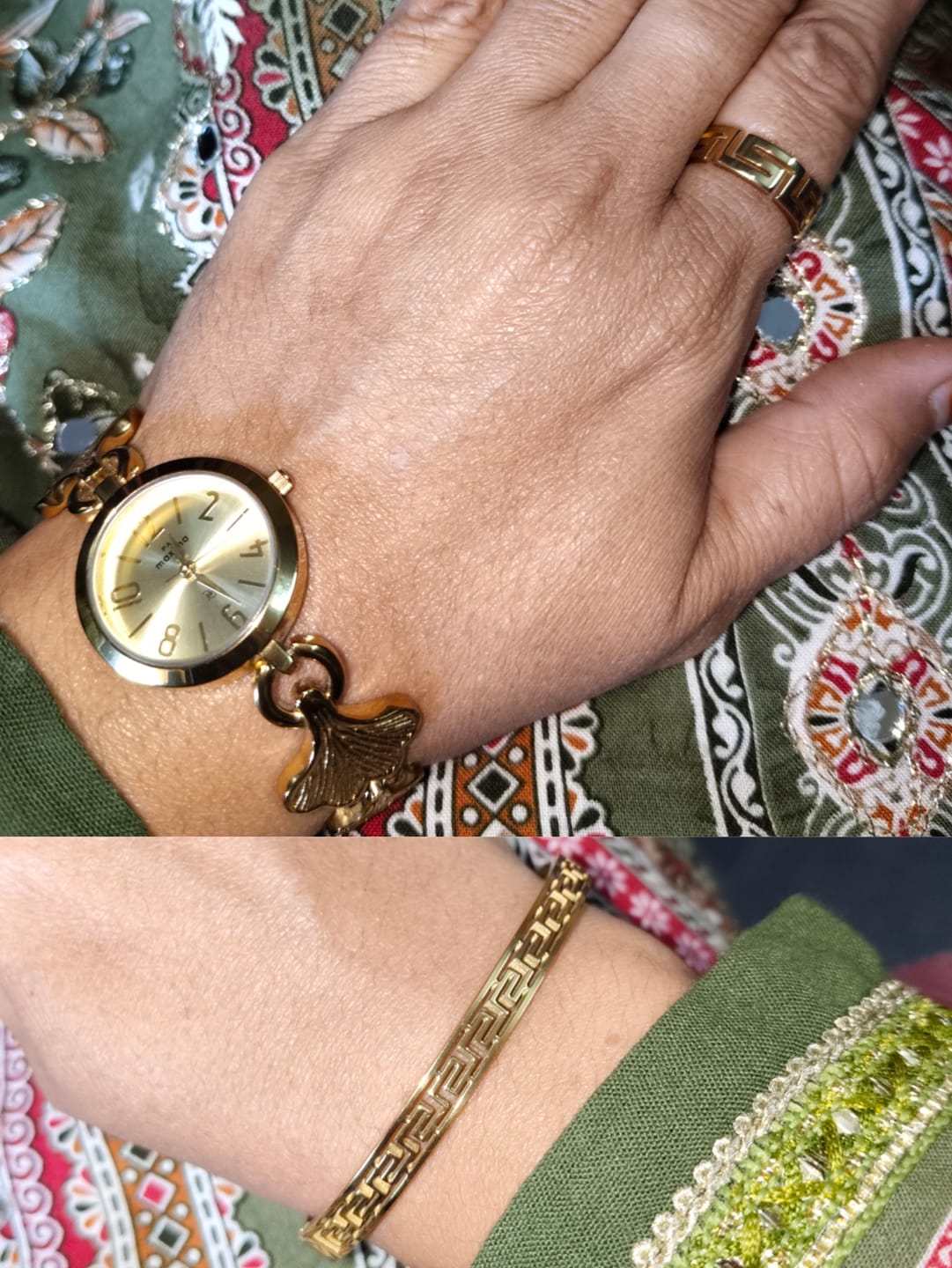 Customer photo review of Womens Style Gold Ring