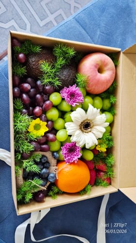 Customer photo review of Zus Lush Fruit Box (M) (Available in KL, Selangor, JB & Penang Only)