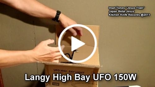 Customer photo review of 200W LED UFO high bay light-30,000 lumens