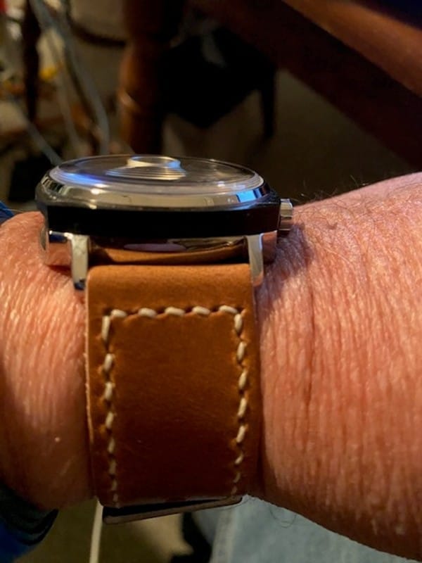 Customer photo review of Horween Natural Dublin | Natural Thread