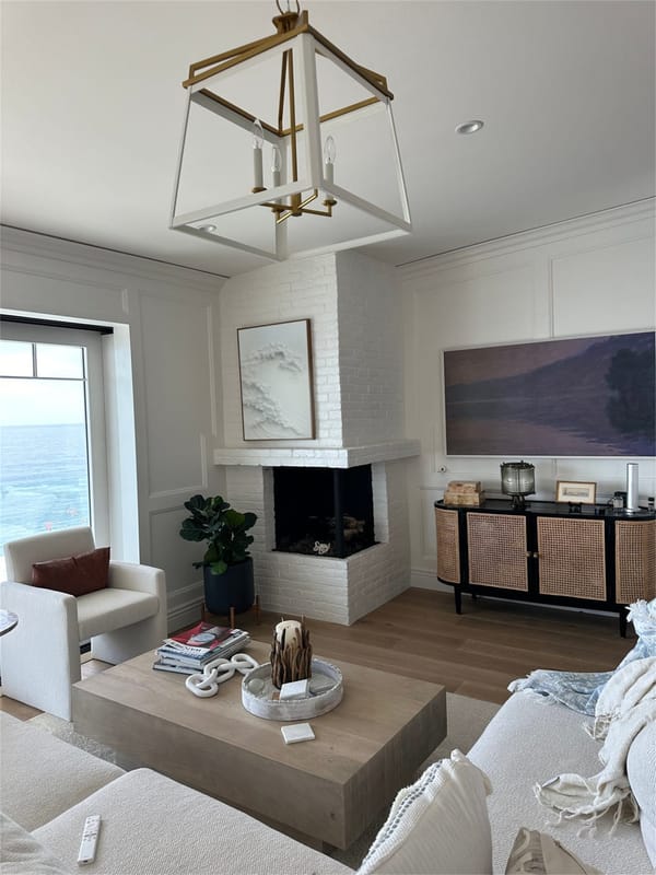 Customer photo review of Ocean And Sky Textured Painting Canvas #OS043