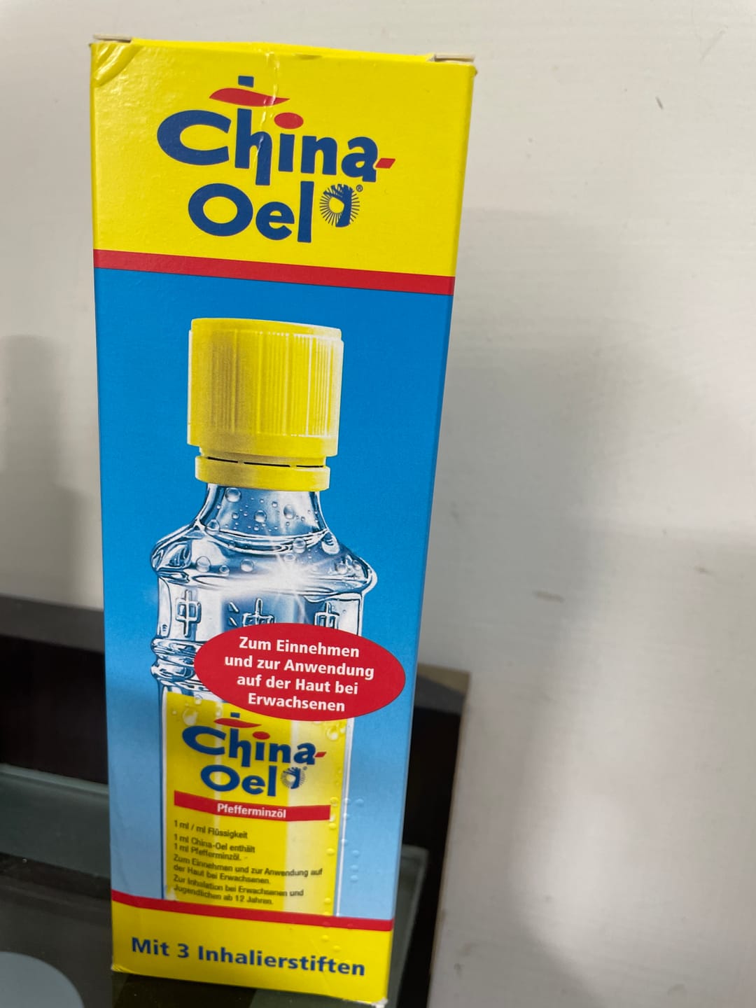 Customer photo review of 德國百靈油 China Oel (100ml | 25ml | 10ml)
