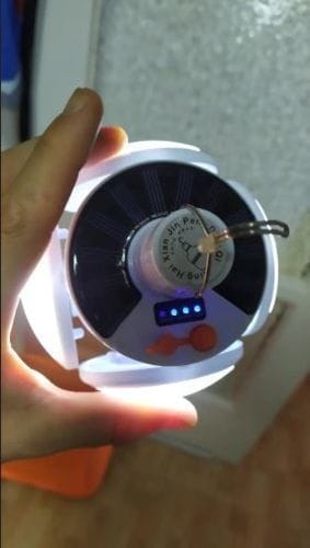 Customer photo review of Campinglampe | Polygon