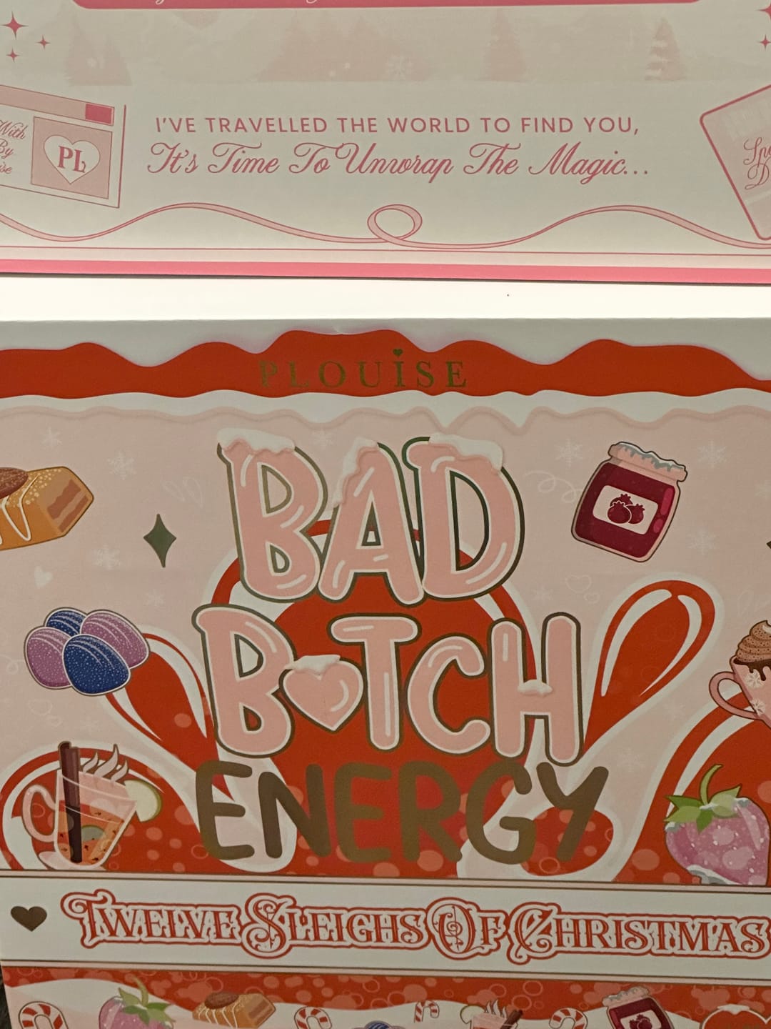 Customer photo review of 12 Sleighs Of Christmas Bad Bitch Skincare Advent Calendar 2025