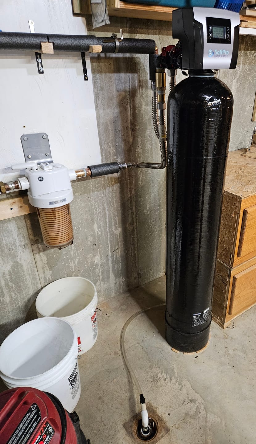Customer photo review of SoftPro Iron Filter - Iron Master AIO - Best Iron Filter for Well Water [Air Injected Water Filter / Katalox]