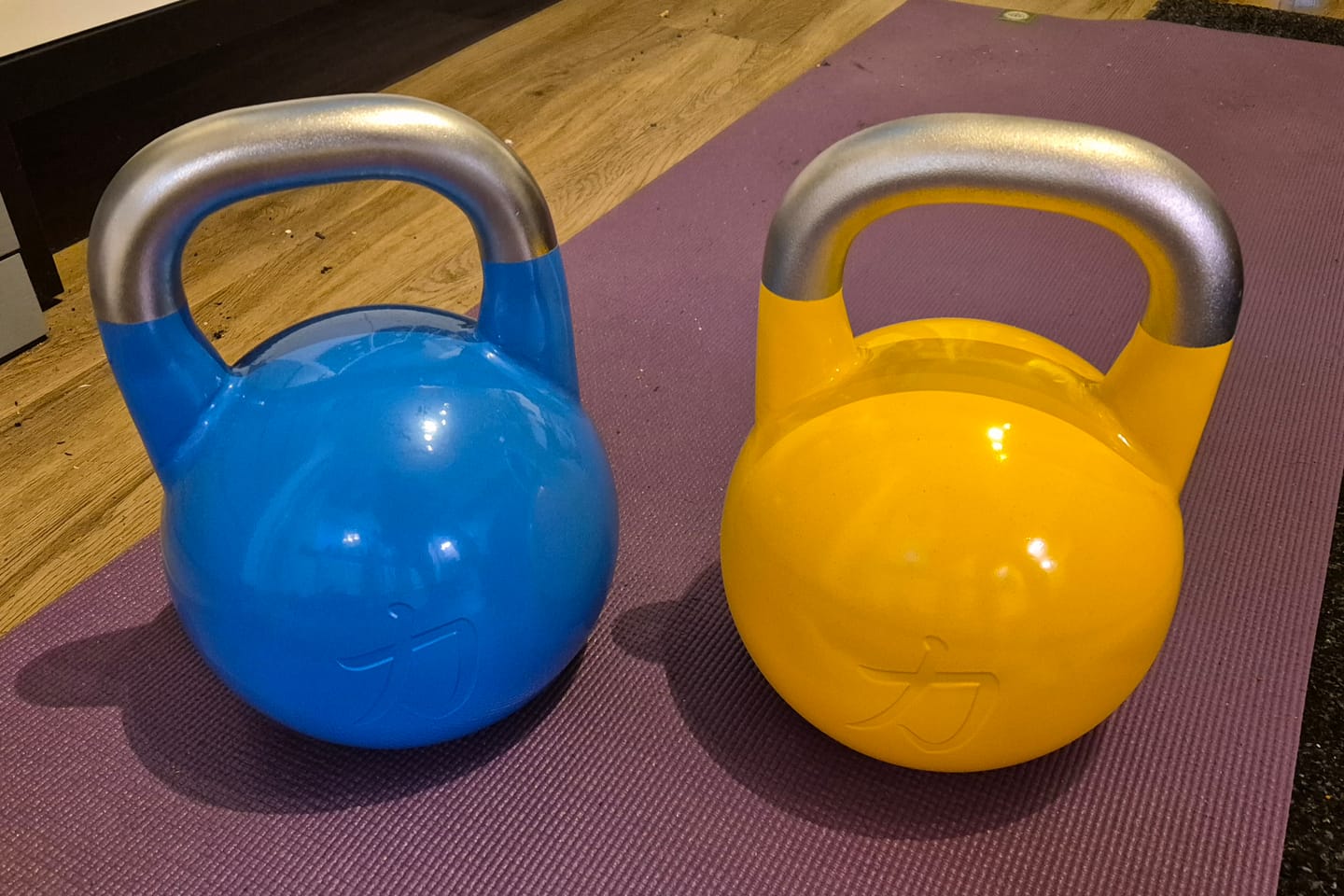 Customer photo review of Stainless Steel Competition Kettlebells - 4-36KG