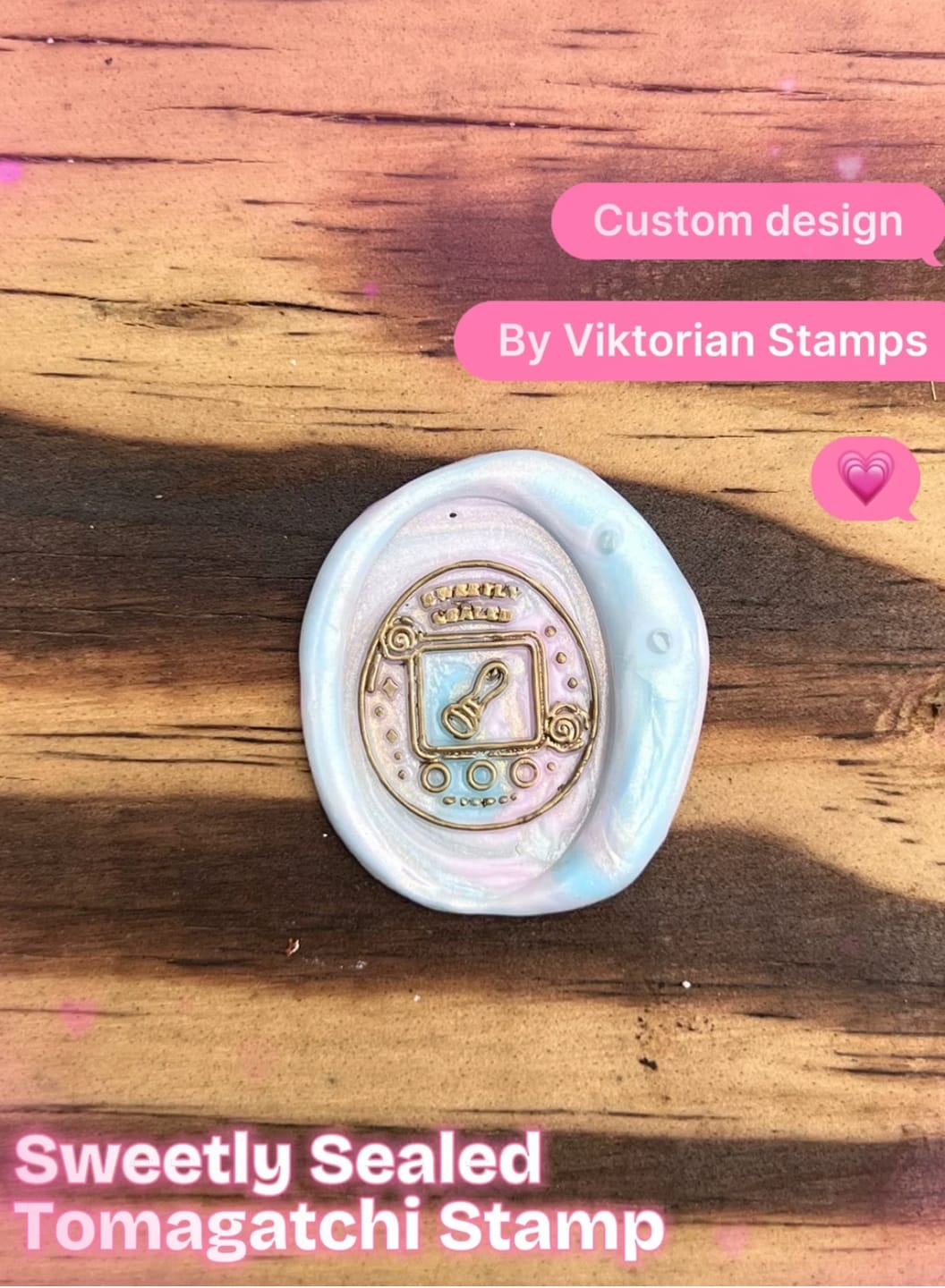 Customer photo review of Wax Seal Stamps Template