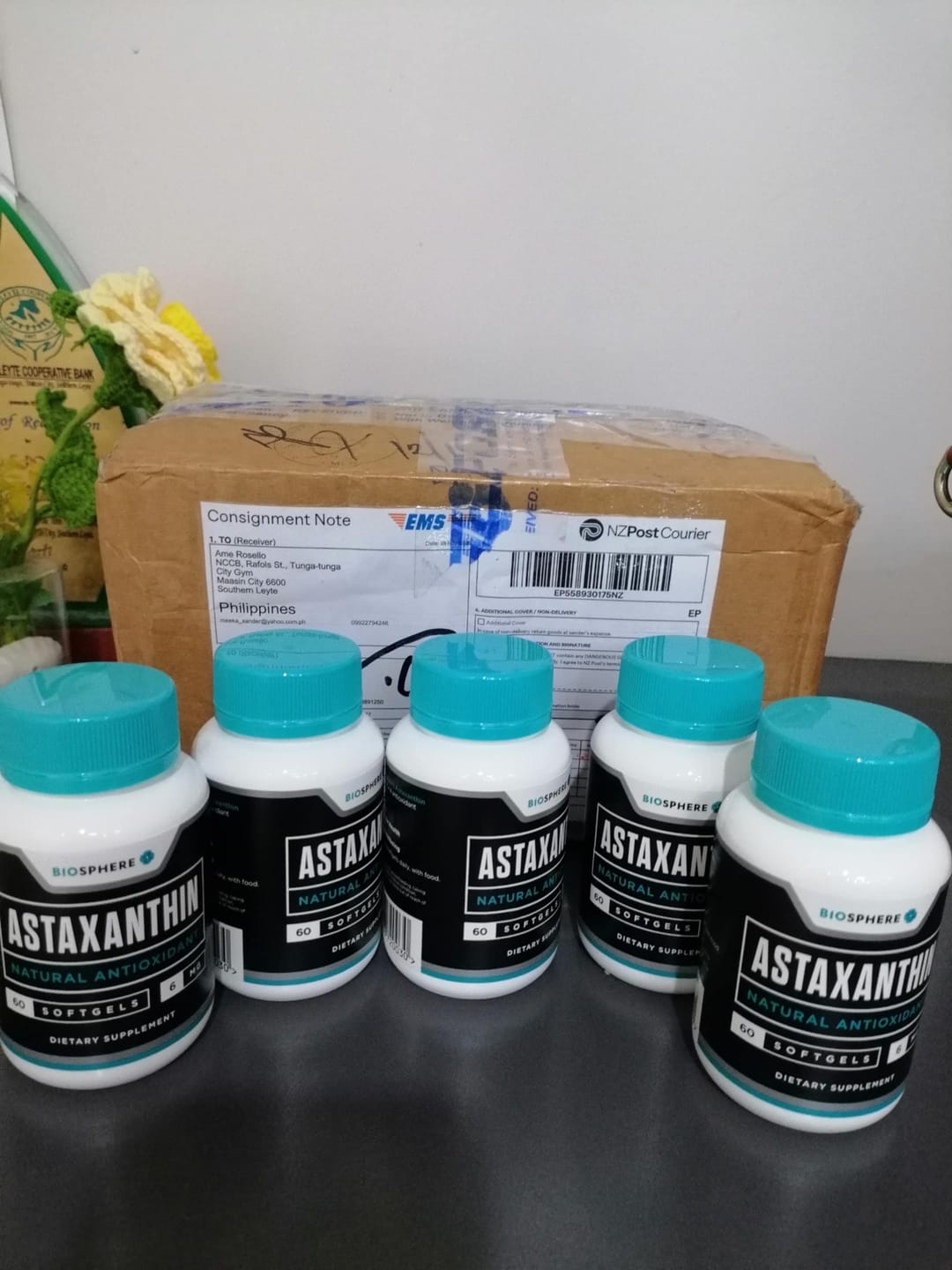 Customer photo review of Astaxanthin