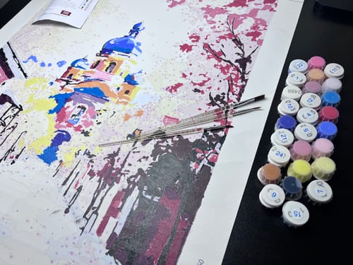 Customer photo review of Colorful street view