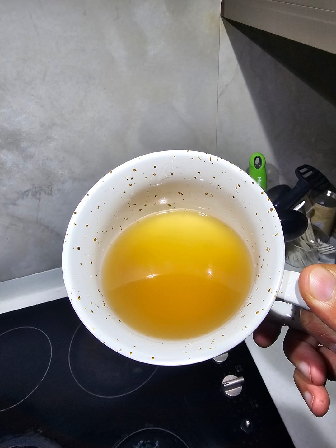 Customer photo review of Organic Bone broth 500ML