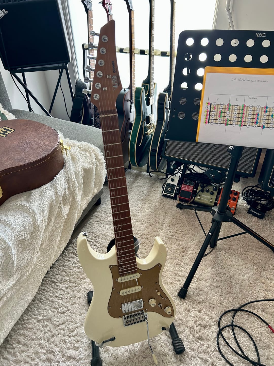 Customer photo review of Donner DST-550 Guitare Électrique