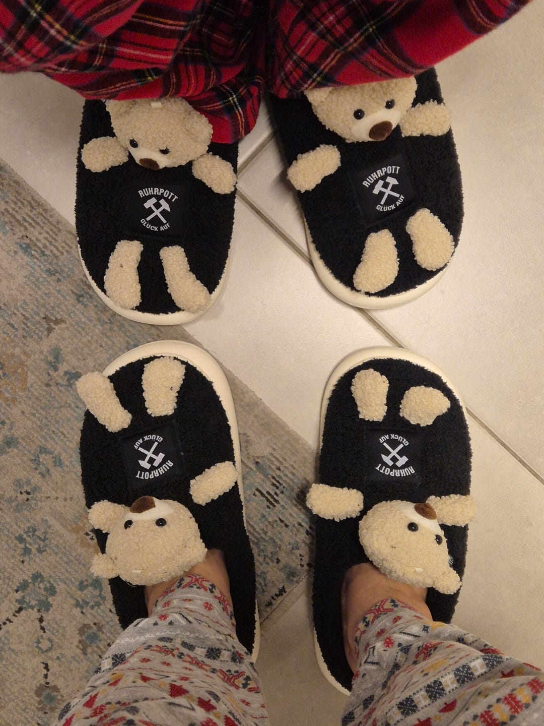 Customer photo review of Ruhrpott House Slipper Unisex-FGE010-A