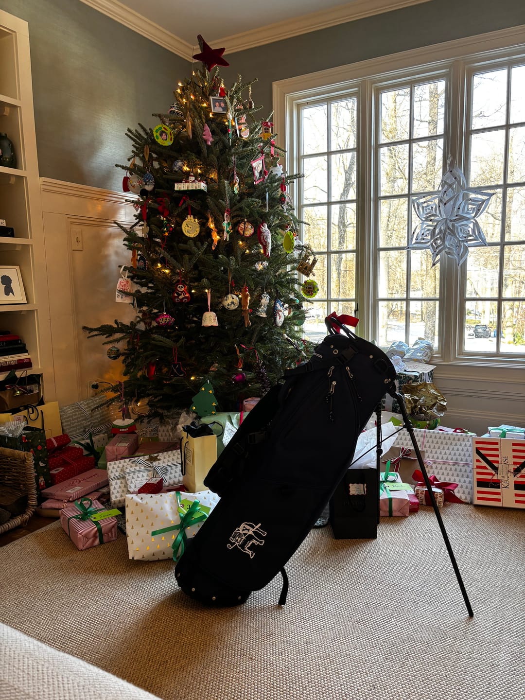 Customer photo review of Heritage Golf Shoe Bag