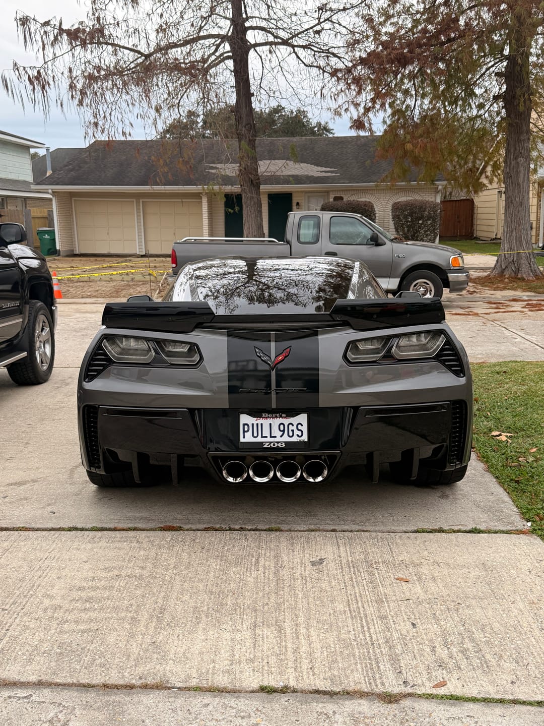 Customer photo review of Corvette C7 Rear Bumper Diffuser Fins