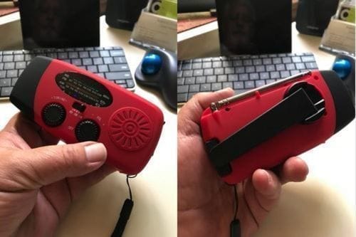 Customer photo review of Blackout Profi | Notfallradio