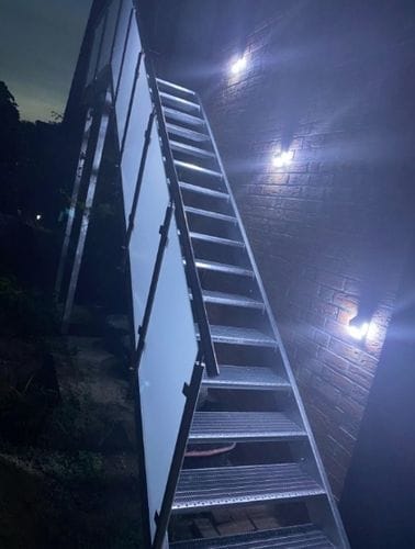 Customer photo review of Solar‑Außenlicht | wetterfest & stromfrei