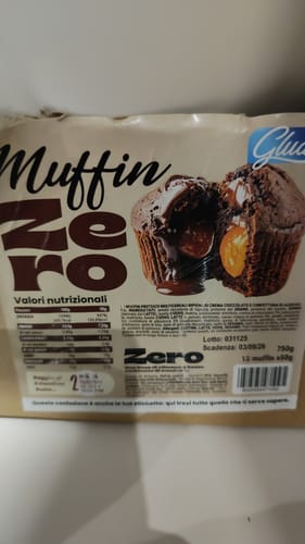 Customer photo review of 15 Muffin proteico multicereale di crema cioccolato e albicocca