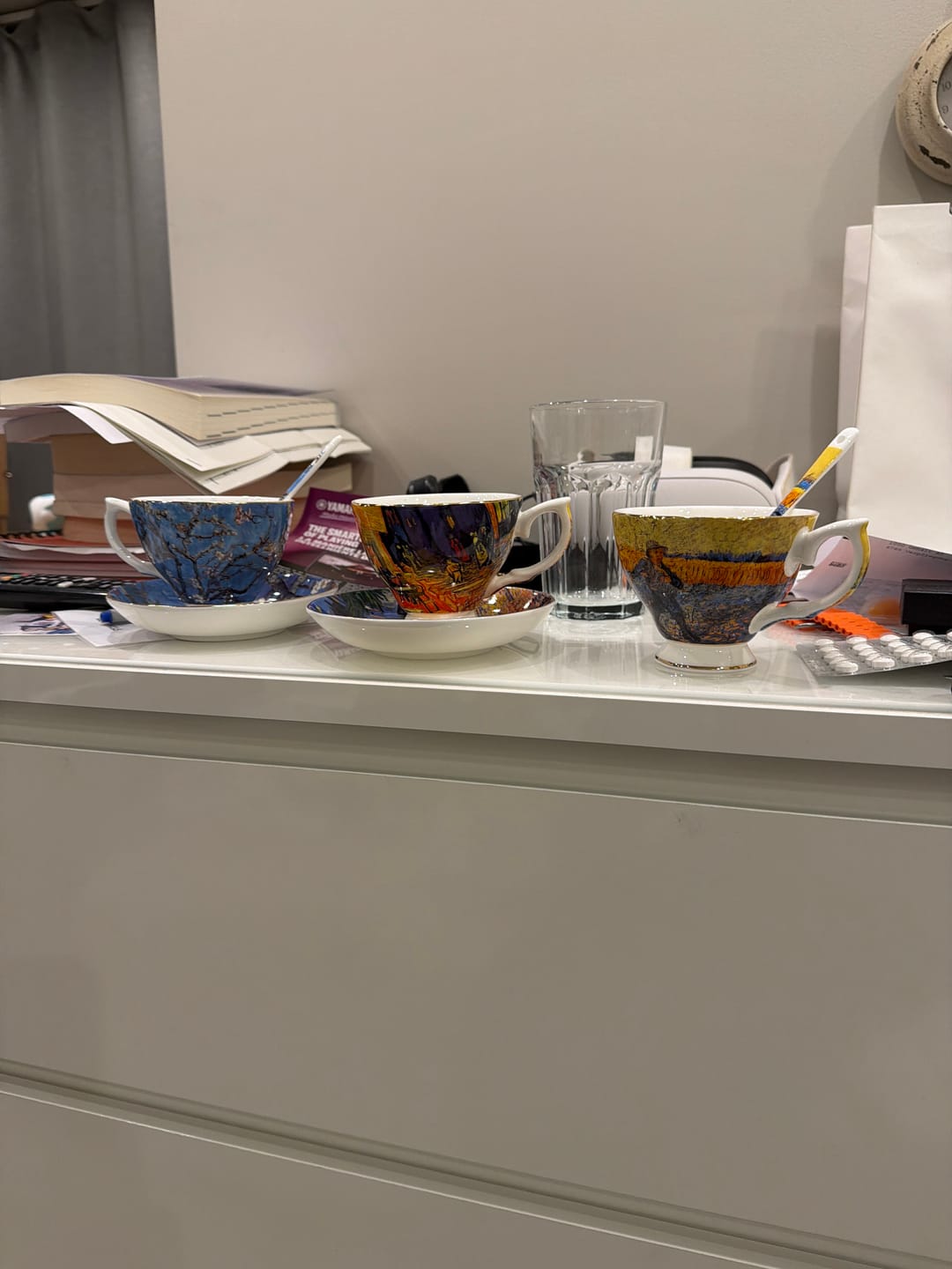 Customer photo review of Van Gogh tea cups