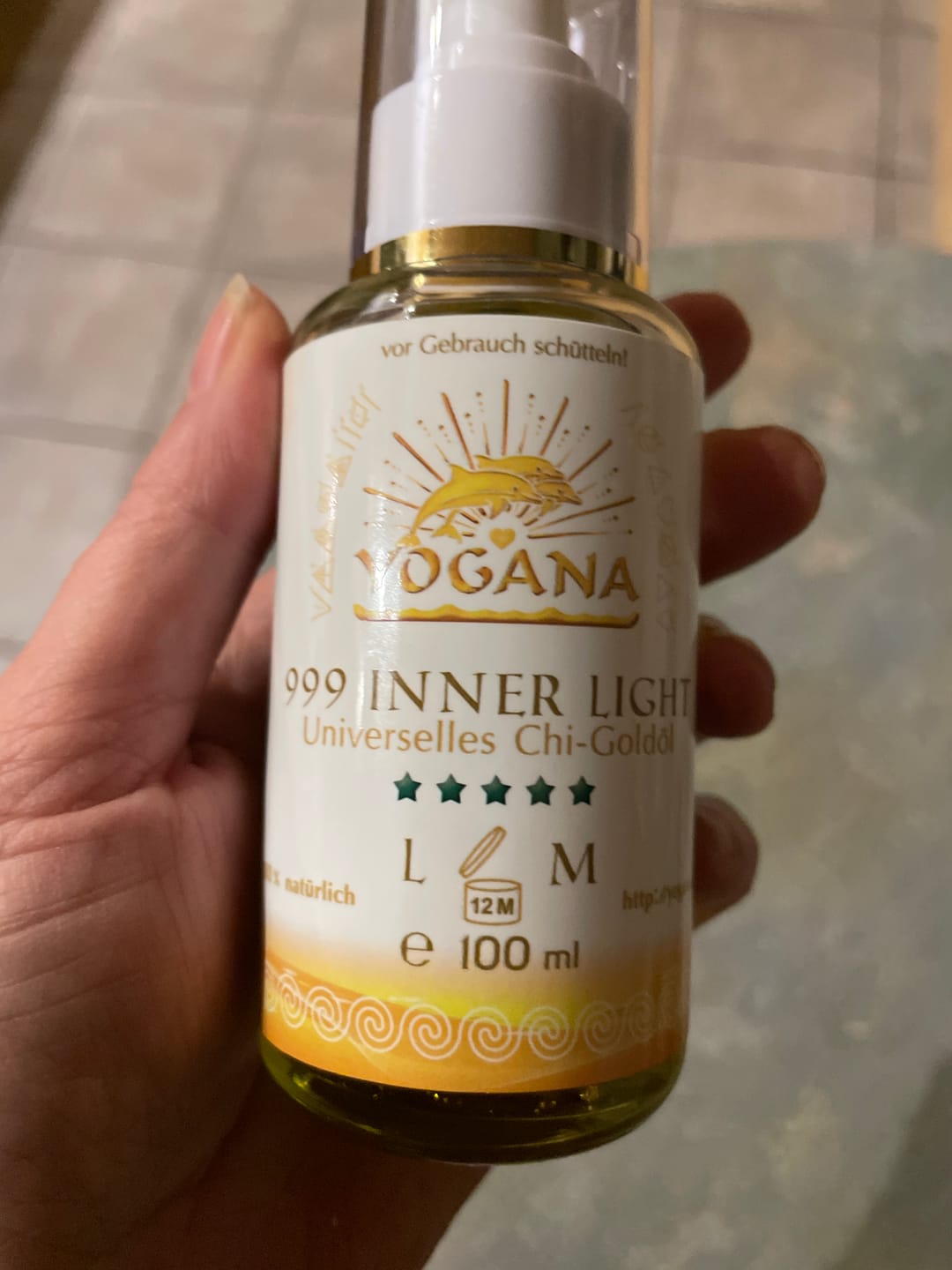 Customer photo review of 999 Inner Light LM Leber Milz Goldöl