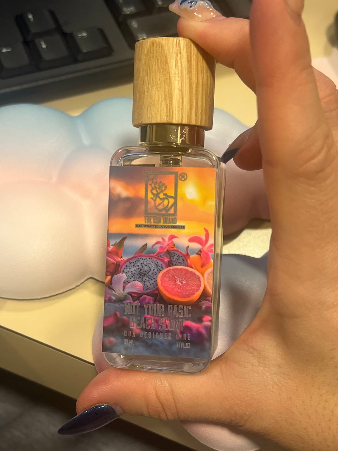 Customer photo review of Not Your Basic Beach Scent