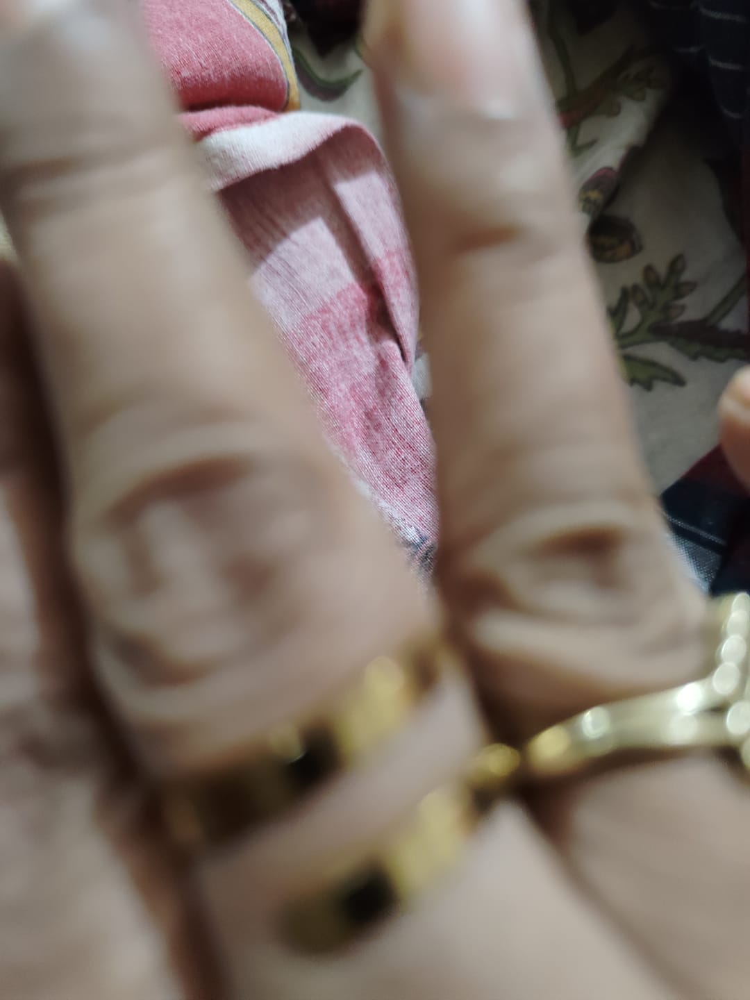 Customer photo review of Lovers Adjustable Ring