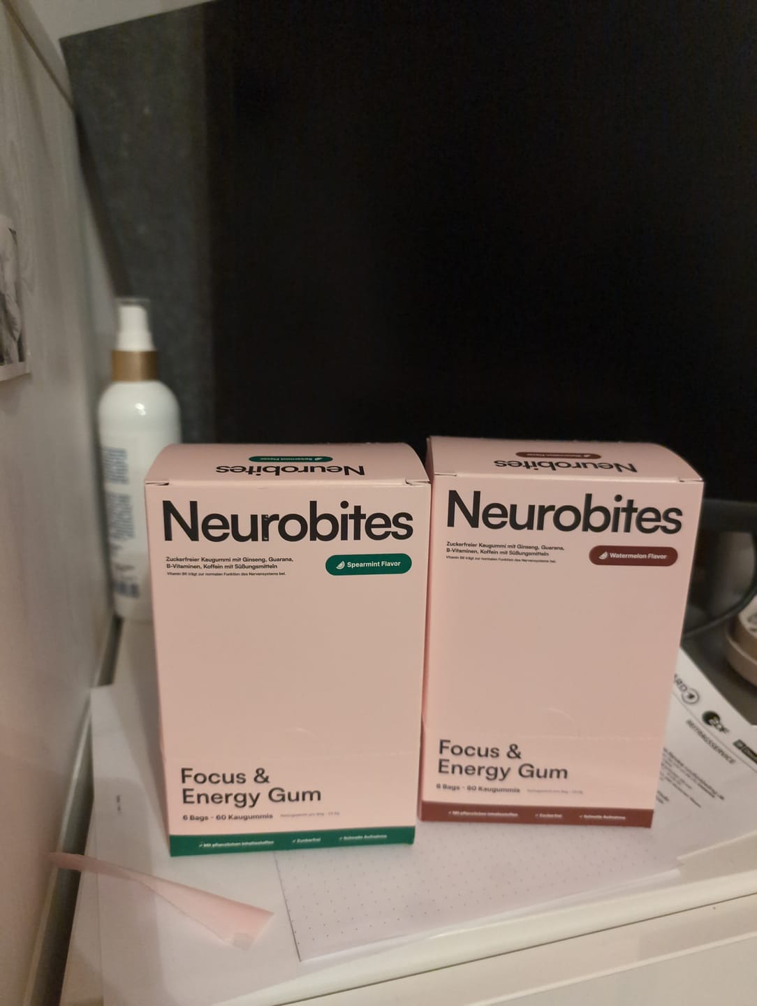 Customer photo review of Neurobites® Focus & Energy Gum (Performance-Starterpaket)
