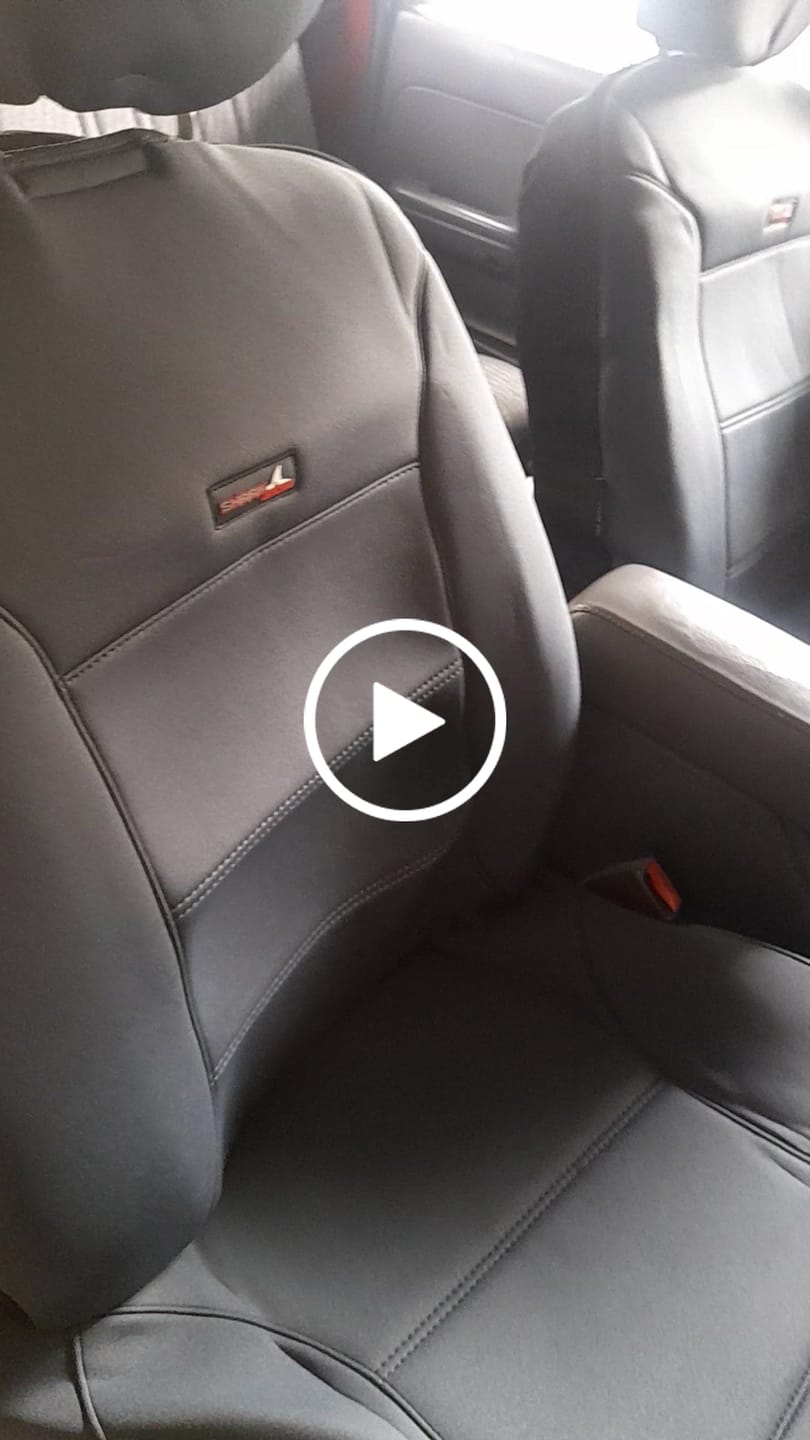 Customer video review of Sharkskin Neoprene Universal Front Seat Covers - Charcoal