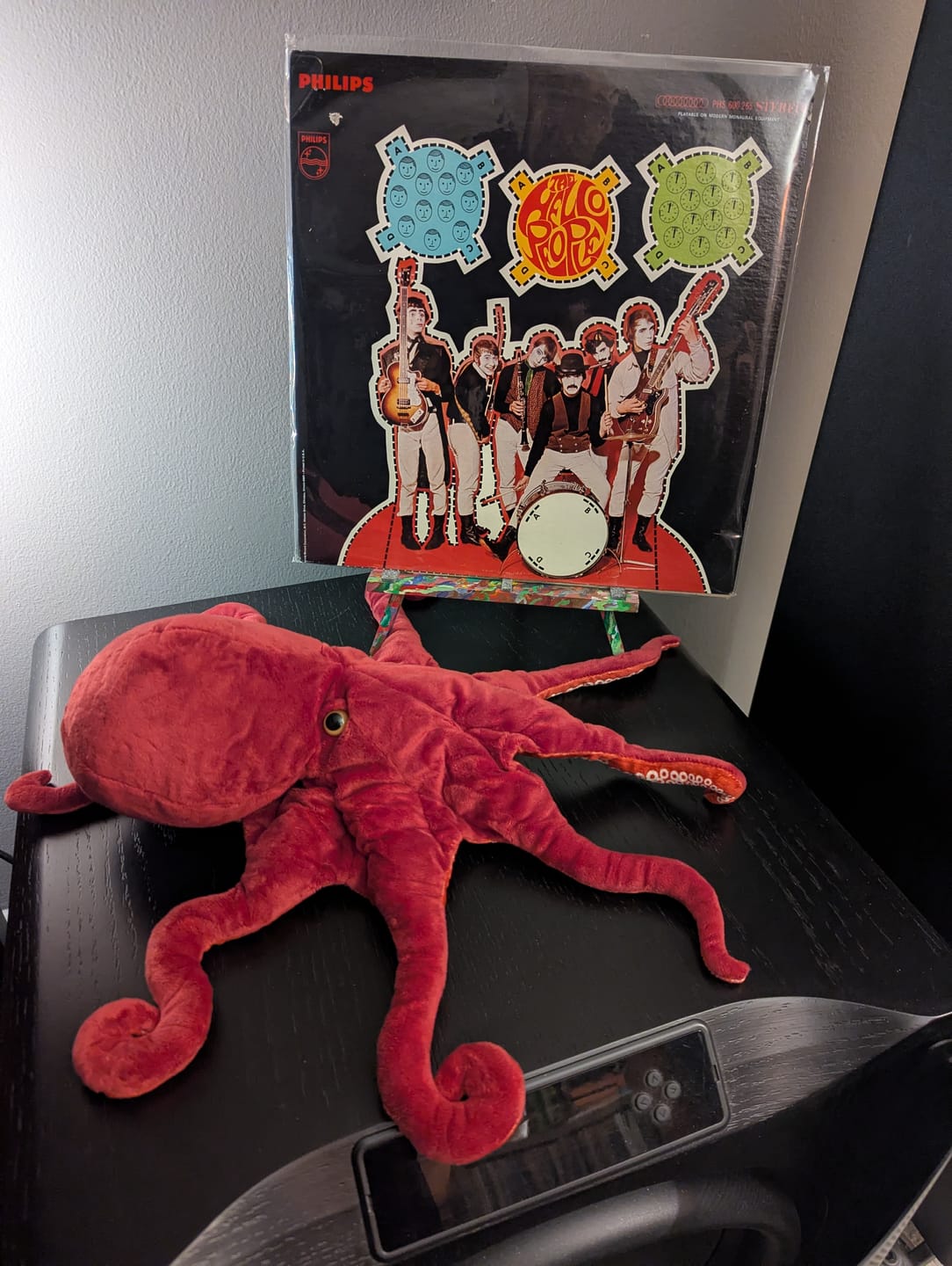 Customer photo review of Red Octopus Soft Stuffed Plush Toy