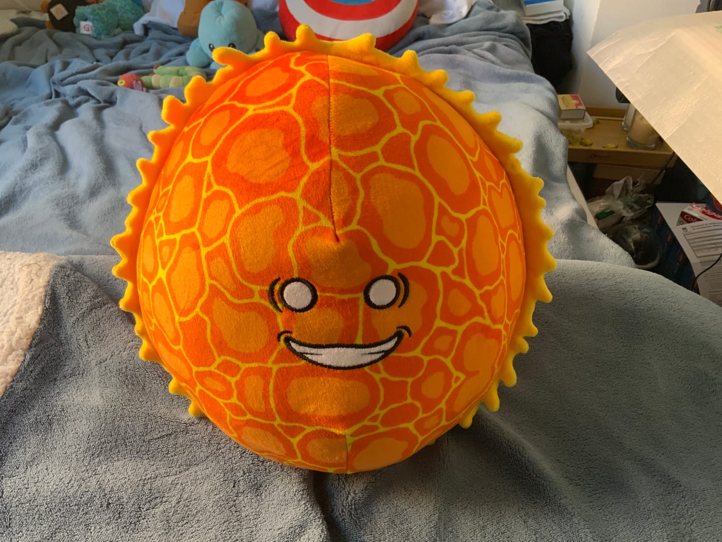Customer photo review of The SolarBalls Sun Plush
