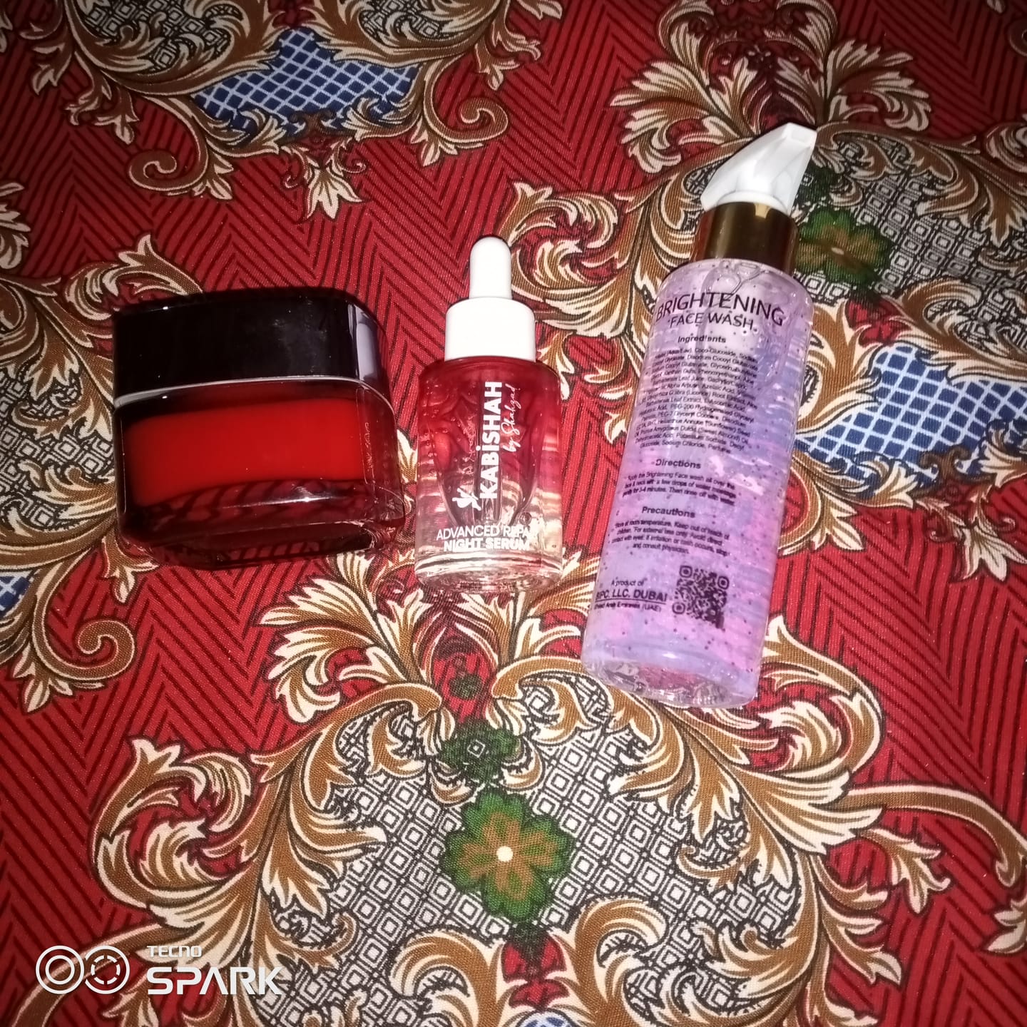 Customer photo review of Night Bundle - Midnight Miracle Skincare Trio