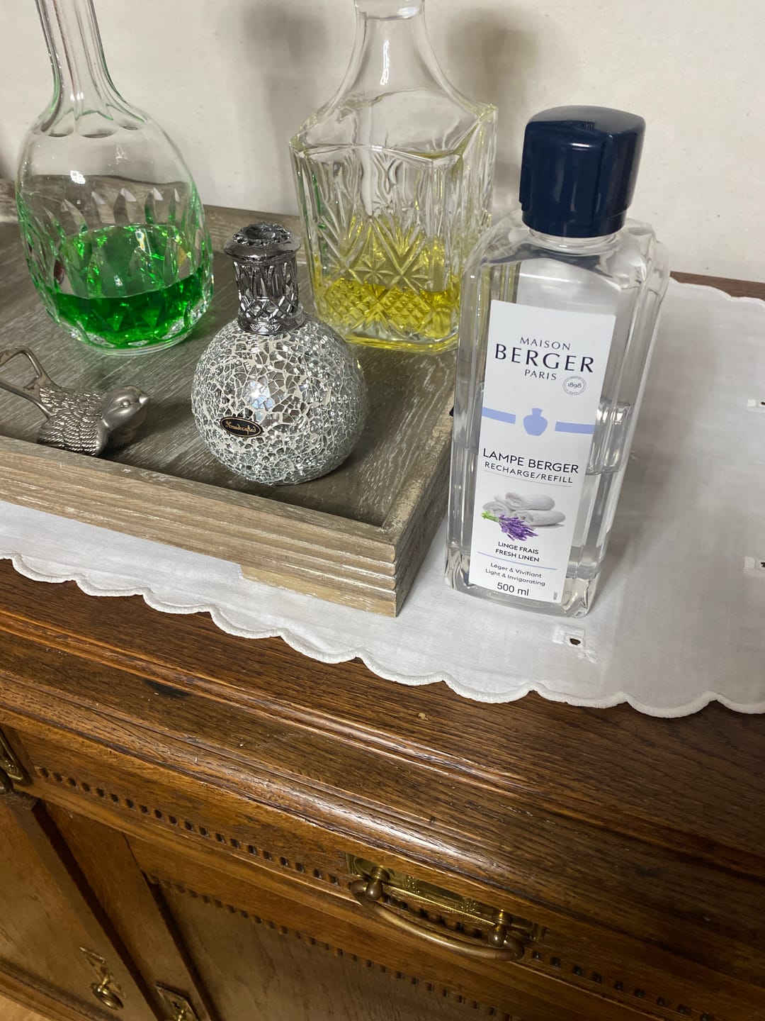 Customer photo review of Maison Berger Navulling - voor geurbrander - Fresh Linen - 500 ml